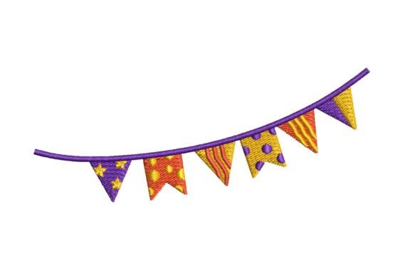 Review: Colorful Festive Bunting Banner Design