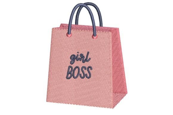 Review: Girl Boss Shopping Bag Embroidery Design