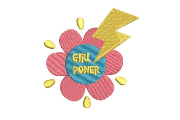 Review: Girl Power Flower with Lightning Bolt Design