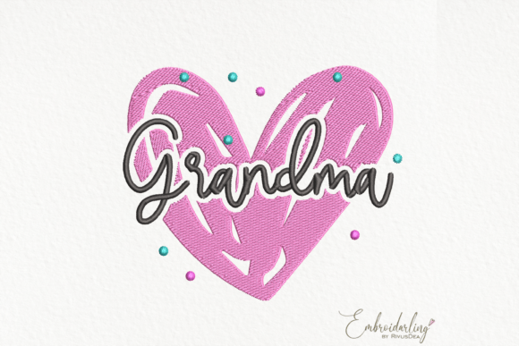 Review: Grandma Embroidery Design for Apparel
