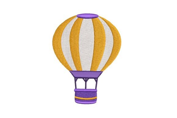 Review: Striped Hot Air Balloon Embroidery Design