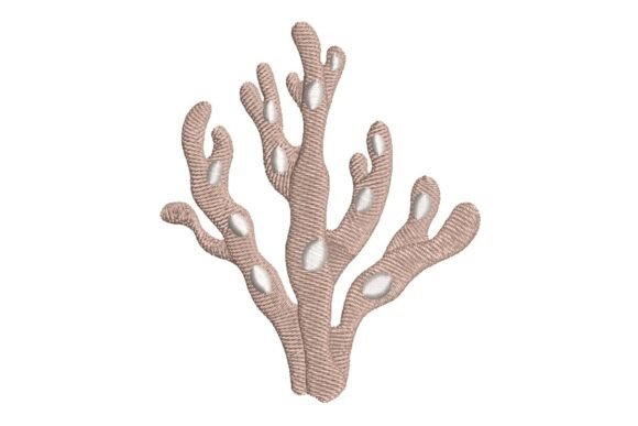 Review: Stylized Fucus Seaweed Embroidery Design