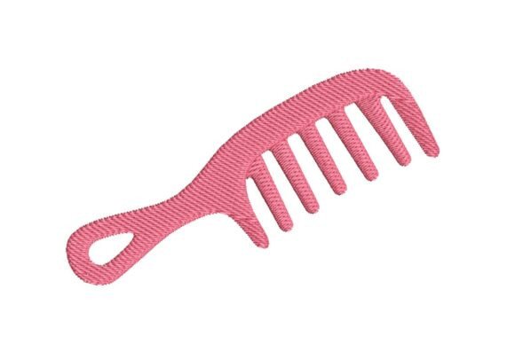 Review: Stylized Hair Comb Embroidery Design for Holiday Gifts