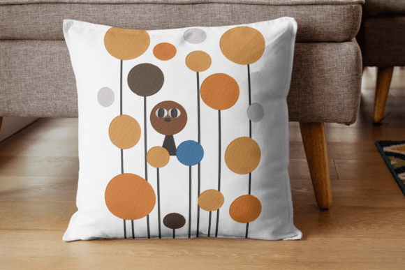 Reviewing Cute Dots Character Embroidery Art for Craft Fairs