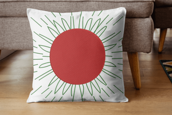 Sunburst Round Abstract Embroidery: A Designer’s Review